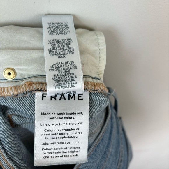 Frame Denim le Skinny de Jeanne Jeans Size 25 - Picture 7 of 7